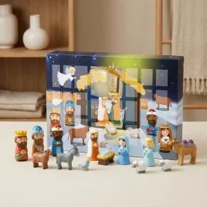 HOLYCOUNT – Nativity Scene Set for Daily Christmas Surprises