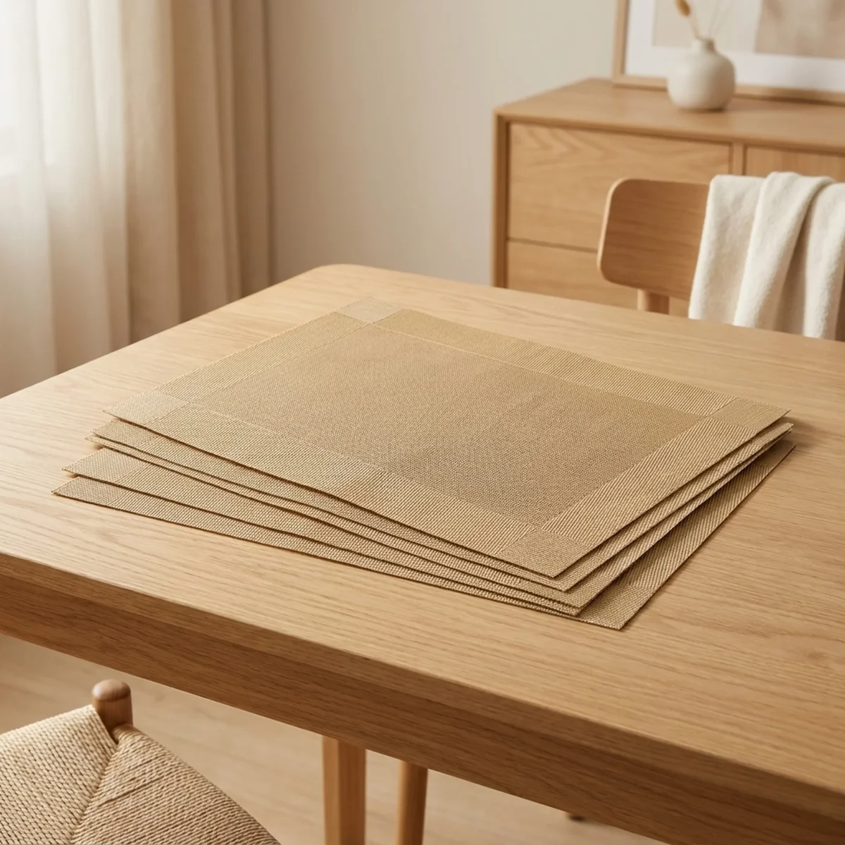 DINEBELLE – Woven Placemats for Elegant Table Styling