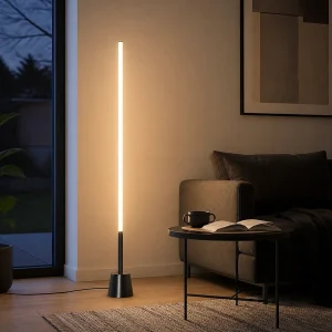 LUMIORBIT – 360° Floor Lamp for Refined Interior Ambience