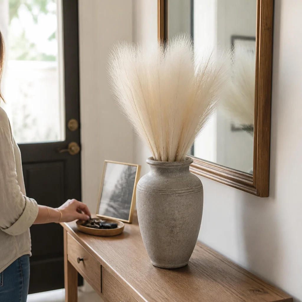 FEATHERBLOOM – Artificial Pampas for Graceful Decorative Displays - Imagen 4