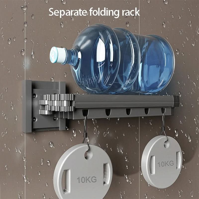 DRYDIVA – Foldable Shower Curtain Rod Partition Set - Imagen 5