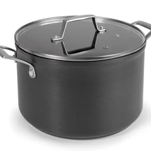 Olla con tapa FIT aluminio anodizado de Lacor