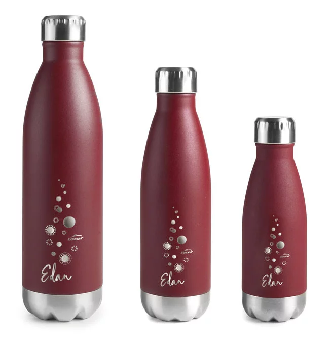 Botella inoxidable Edan Red de Lacor