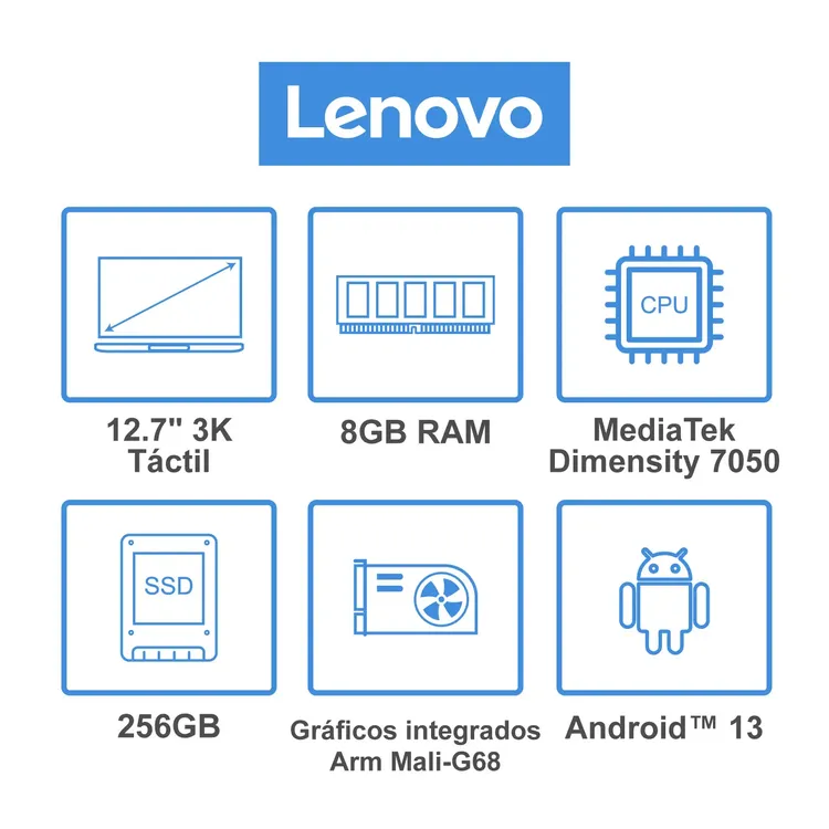 Tablet Lenovo Tab12,7 - P12 TB370FU -12,7" - Imagen 9