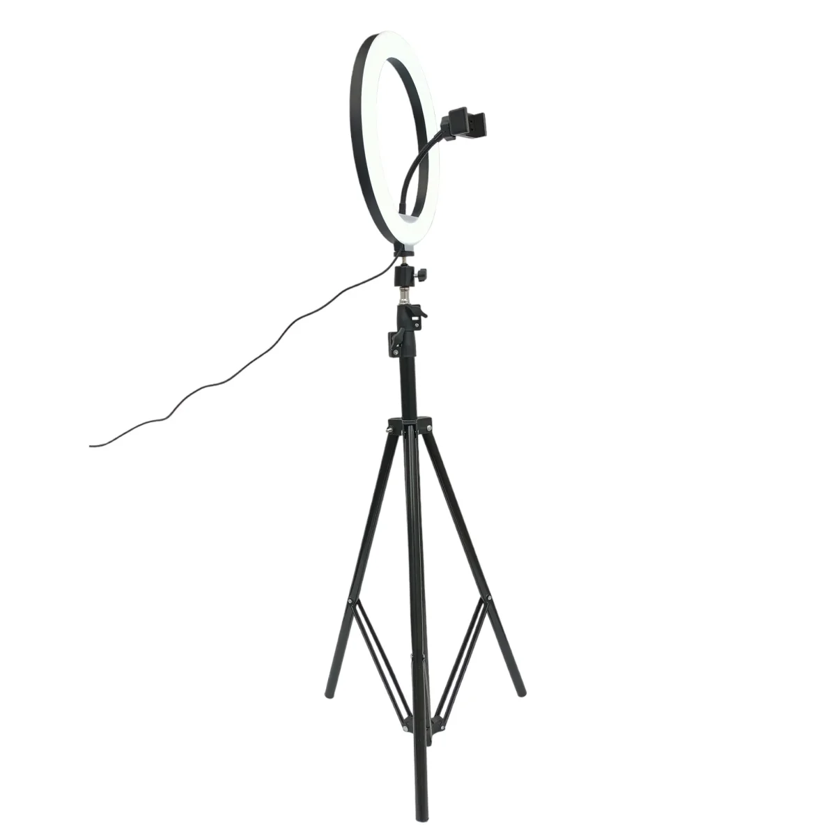 Aro de luz LED grande 30 cm con soporte de celular y trípode - Imagen 4