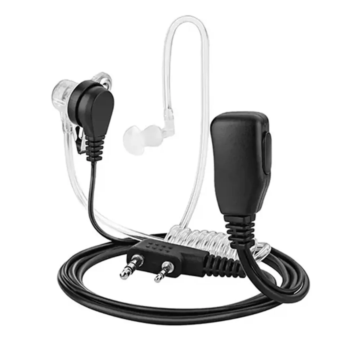 Auricular Manos Libres Tipo Escolta con Tubo Acústico Transparente - Imagen 2
