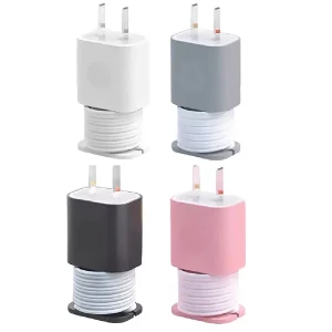 Funda protector de cargador para IPhone de silicona