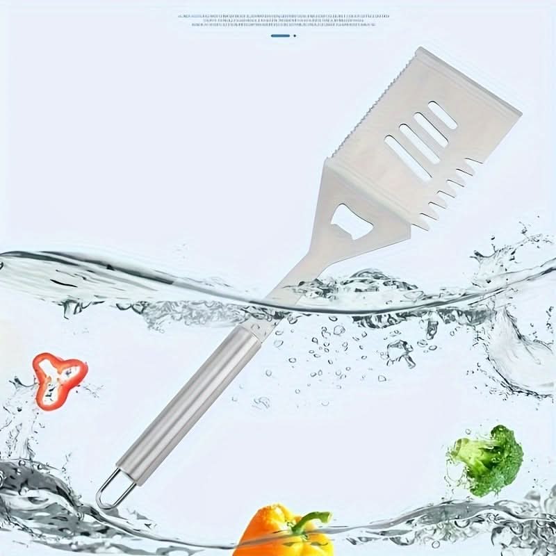 GRILLMASTER – Stainless Steel BBQ Tool Set with Carry Case - Imagen 4
