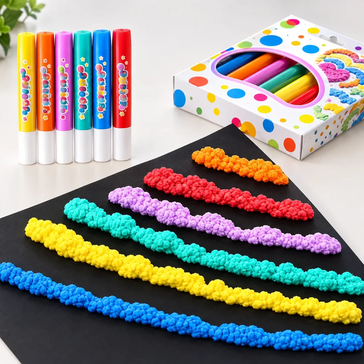 ARTSWELL – 3D Puff Effect Pens for Dimensional Art Effects - Imagen 7