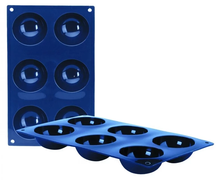 Molde semiesférico 6 cavidades BLUEBERRY de Ibili