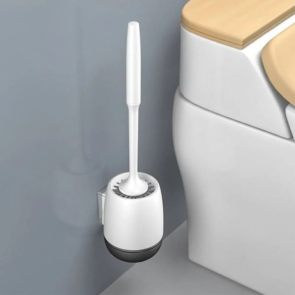 SILICLEAN – Silicone Toilet Brush Cleaner Set - Imagen 2