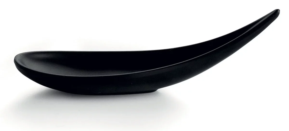 LACOR cuchara snack BLACK melamina para presentaciones 63407