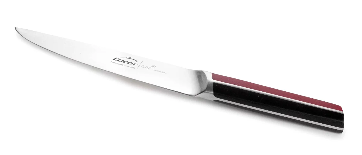 Cuchillo fileteador ELITE inoxidable de Lacor