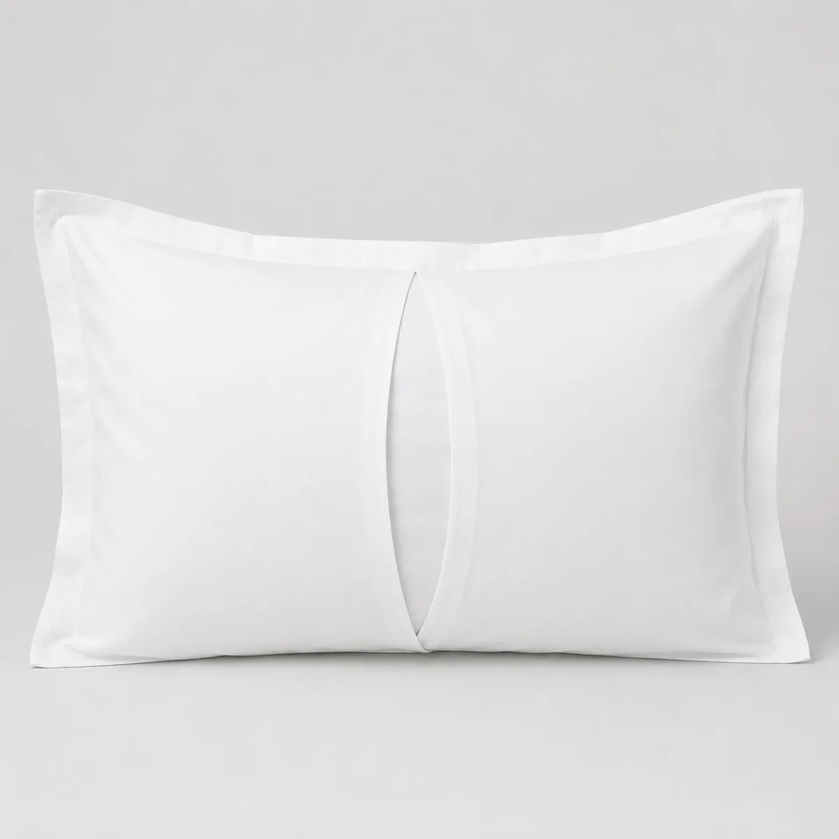 Pack de Funda Almohada Shams 800 Hilos Blanco Optico - Imagen 3