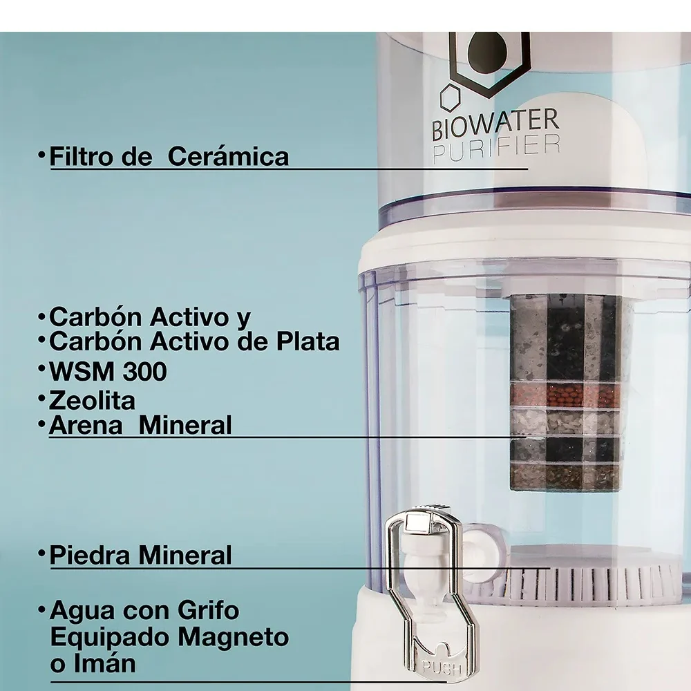 Repuesto de Filtro en Cúpula de Cerámica para Purificador de Agua - Imagen 3