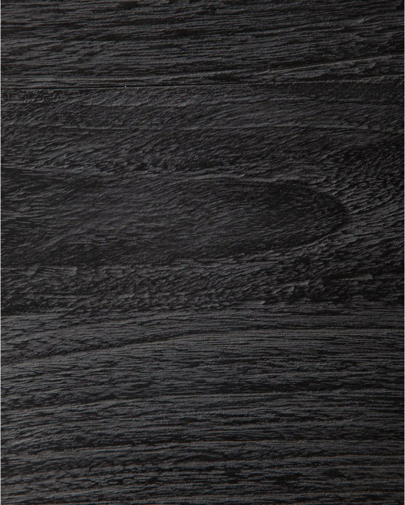 Silla ARC de madera de teca 56 x 57 x 76 cm en color negro - Imagen 7