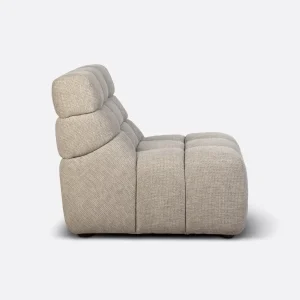 Sofá modular CHOPIN 1 plaza de olefina reciclada 89 x 93 x 78 cm en color natural