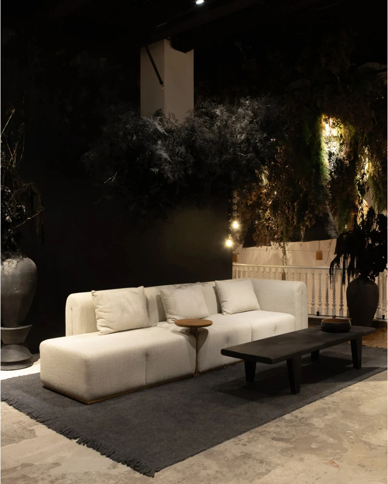 Chaise longue derecha NORA 113 x 100 x 71 cm - Imagen 6