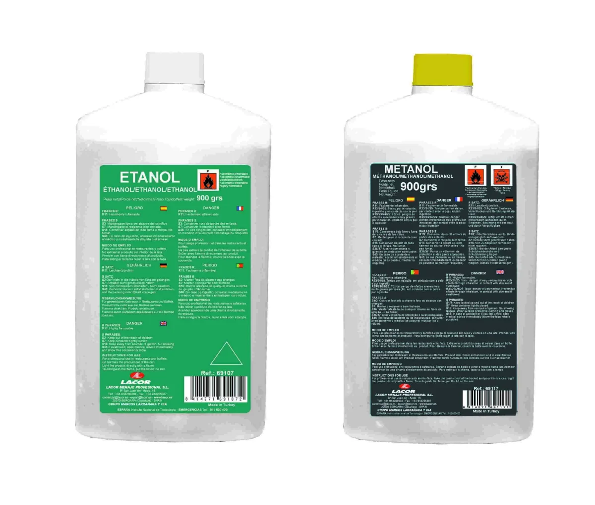 Botella Gel Etanol de Lacor - Imagen 2