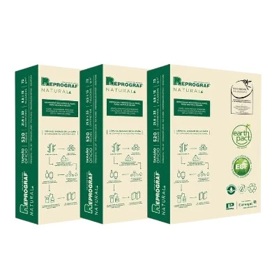 Pack x3 Resmas de hojas de impresora Reprograf Natural por 520 - Imagen 5
