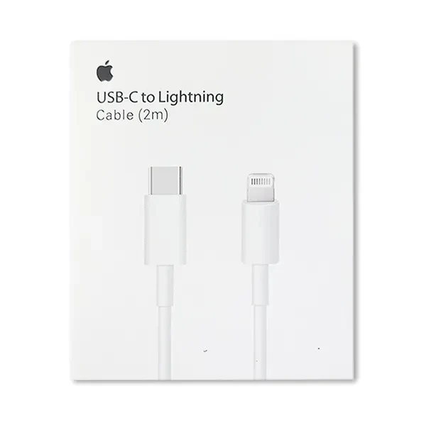 Cable iphone Tipo C a conector Lightning - 2 mts - Imagen 3