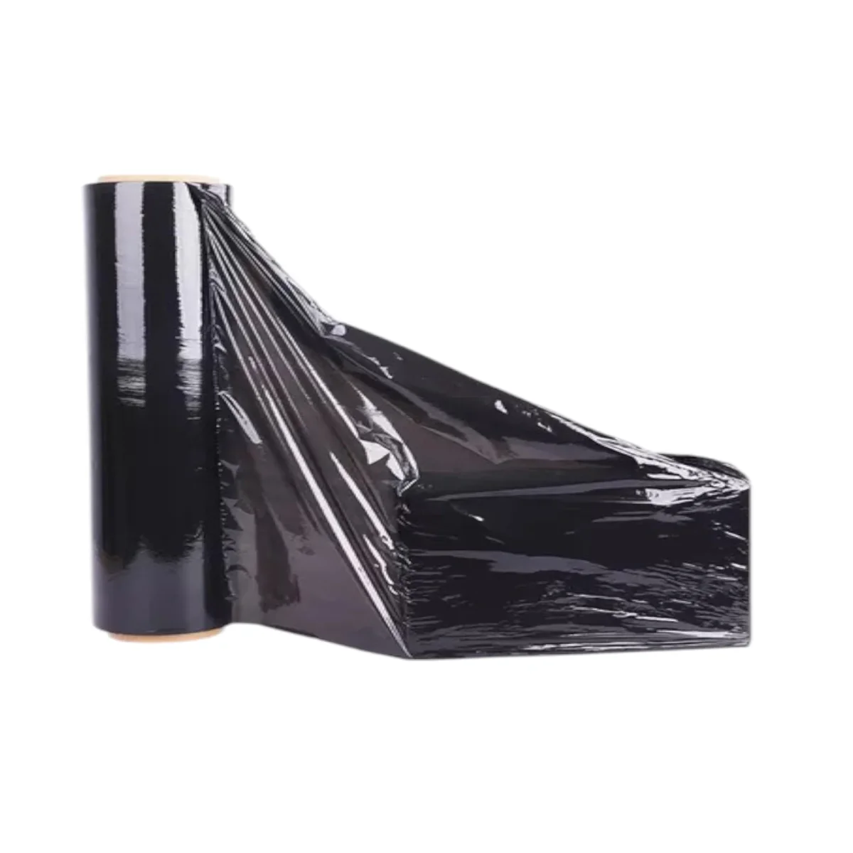 Pack x3 rollos de plástico vinipel strech 30cm x 300mts Negro - Imagen 5