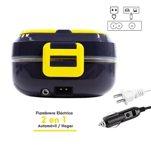 Lonchera Eléctrica Para Carro Y Oficina Porta Comida 110V12V