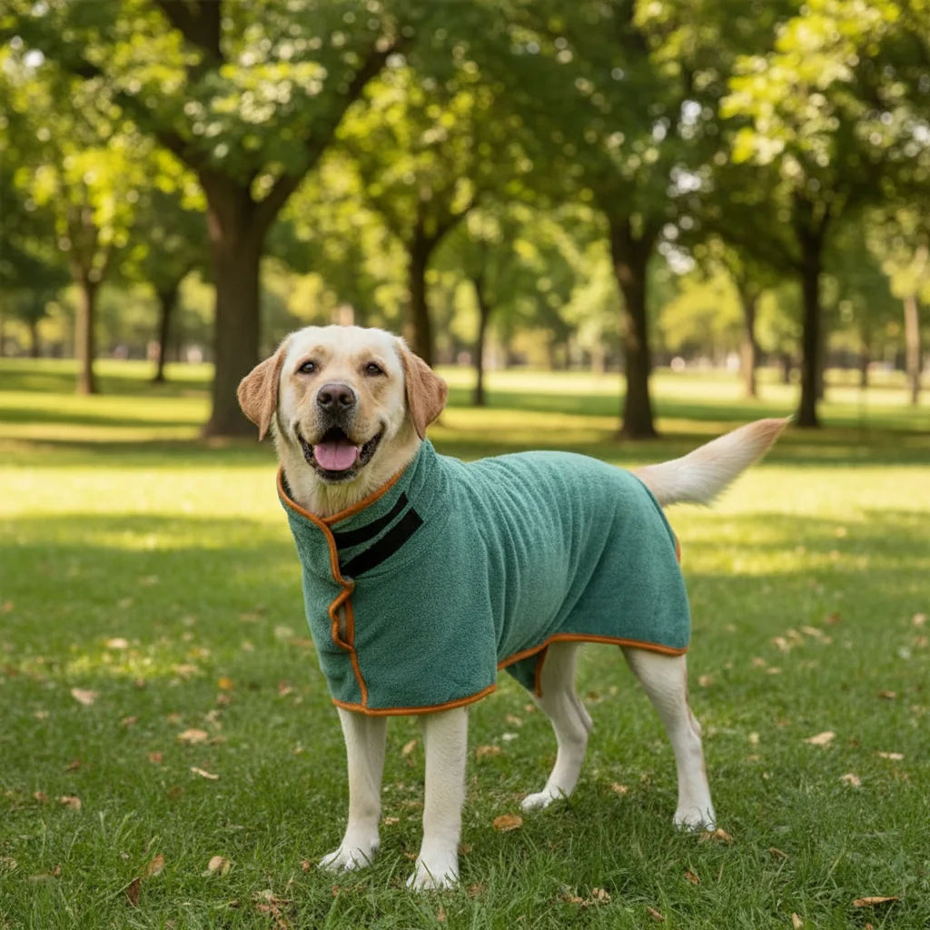 DRYPAWS – Absorbent Pet Bathrobe Towel