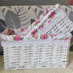 WILLOWCRAFT – Handmade Storage Basket Organizer