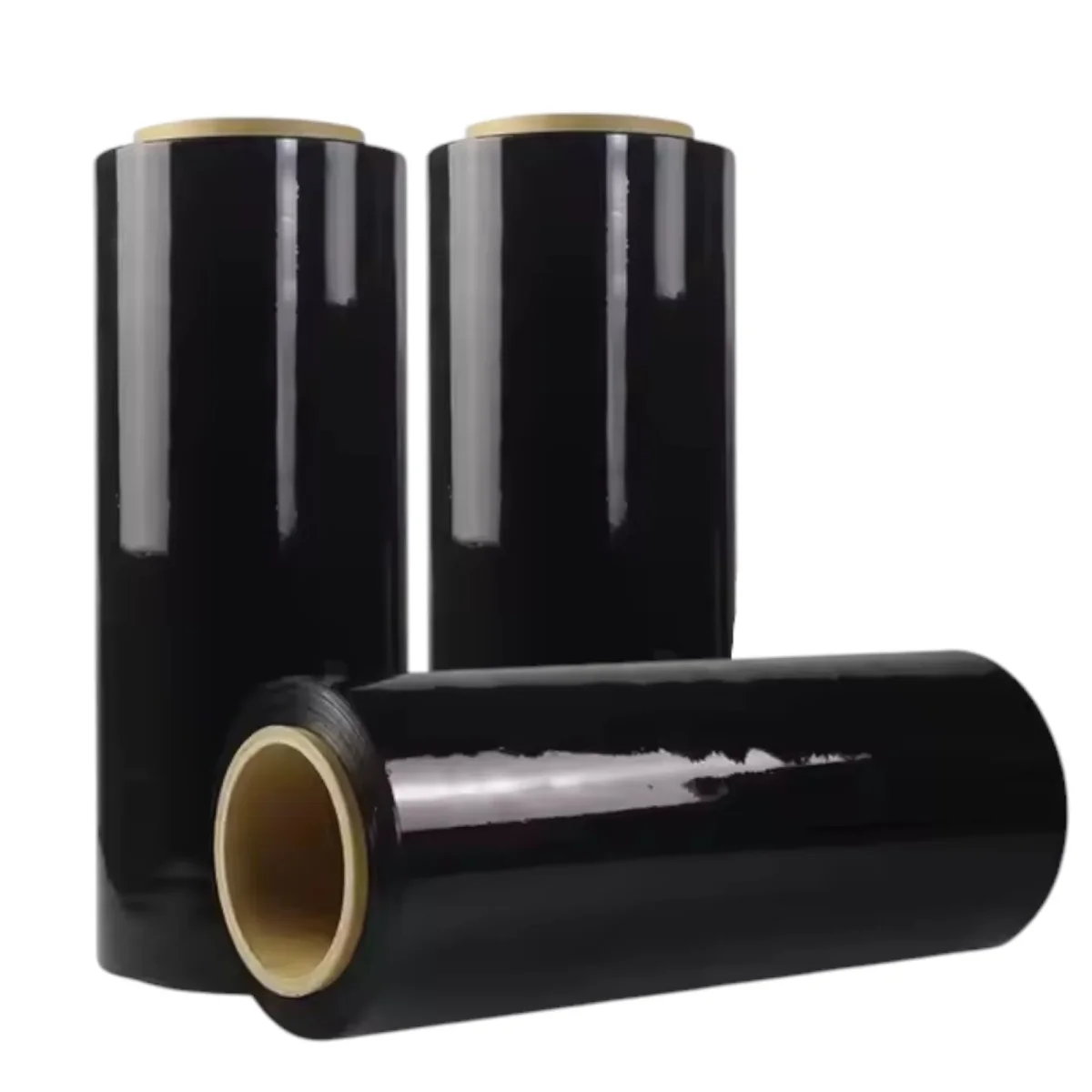 Pack x3 rollos de plástico vinipel strech 30cm x 300mts Negro - Imagen 6