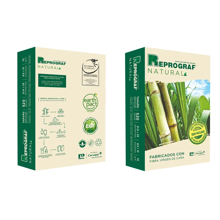 Pack x3 Resmas de hojas de impresora Reprograf Natural por 520 - Imagen 6