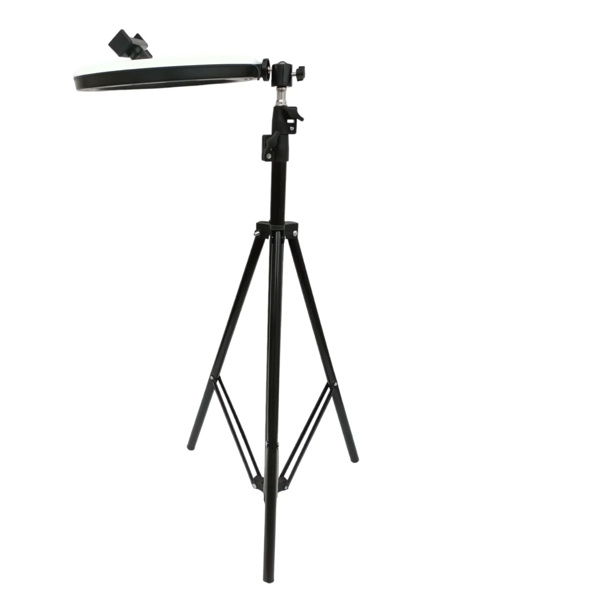Aro de luz LED grande 30 cm con soporte de celular y trípode - Imagen 7