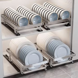 STORAGEFLOW – Durable Tableware Rack for Organized Kitchens