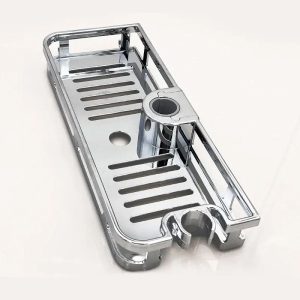 RODVAULT – Adjustable Shower Rod Storage Shelf Organizer