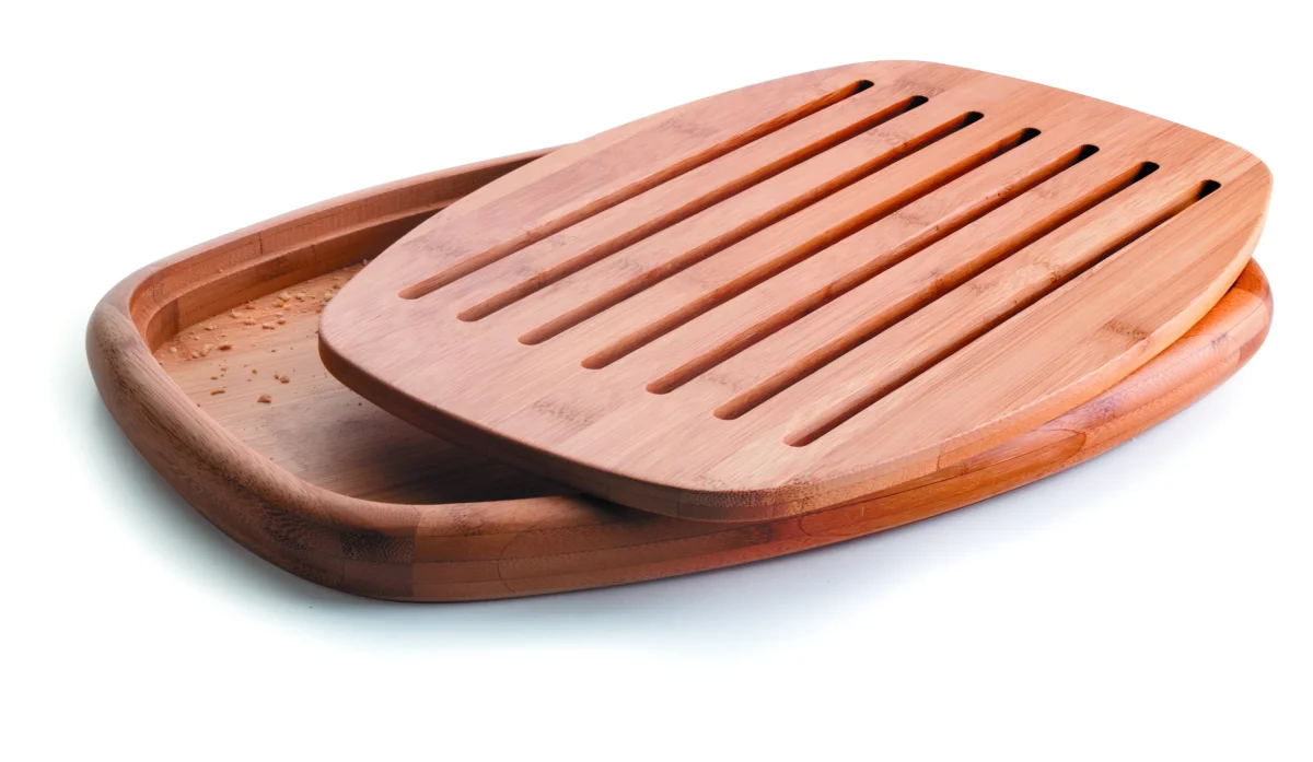 Tabla de corte de pan oval de Lacor - Imagen 3