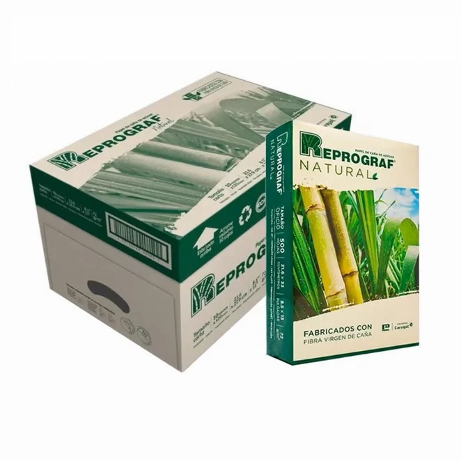 Pack x3 Resmas de hojas de impresora Reprograf Natural por 520 - Imagen 3