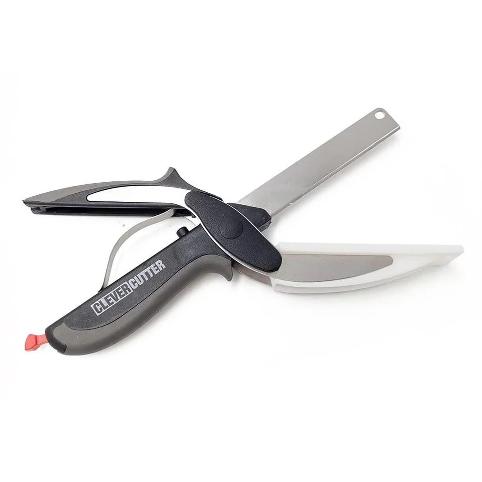Tijeras De Cocina Y Cuchillo 2 En 1 Multifuncional - Imagen 6
