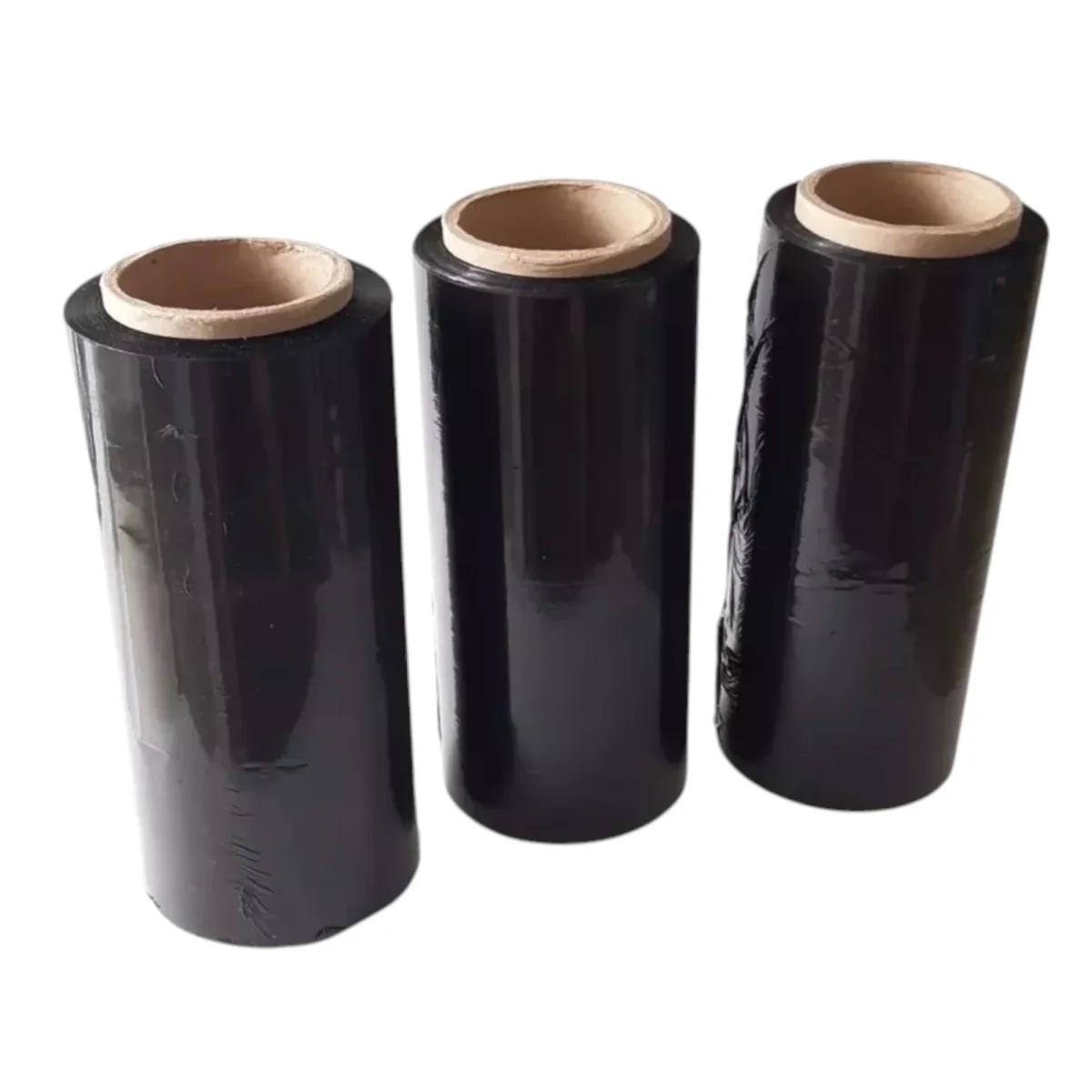 Pack x3 rollos de plástico vinipel strech 30cm x 300mts Negro - Imagen 7