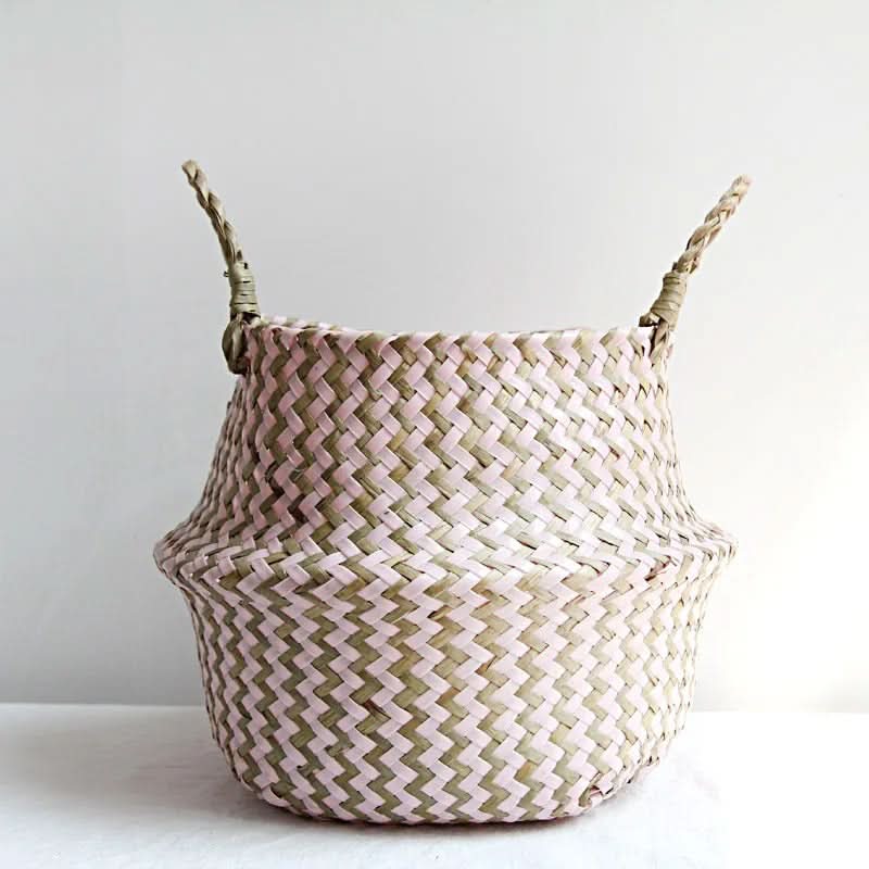 NATURWEAVE – Wicker Storage Basket Boho Organizer - Imagen 5