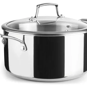 LACOR cacerola con tapa trimetal TRICHEF