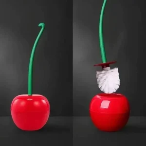 CHERRICLEAN – Cherry Shape Toilet Brush Holder Set