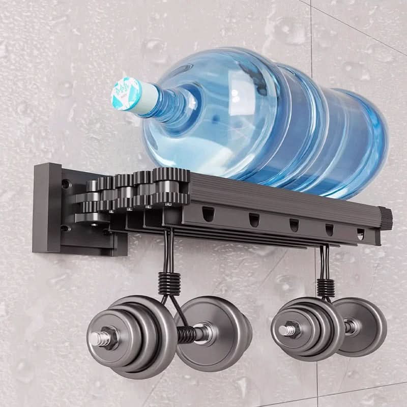 DRYDIVA – Foldable Shower Curtain Rod Partition Set - Imagen 4
