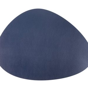 LACOR mantel individual oval BOSCO 45 x 32 cm cuero reciclado