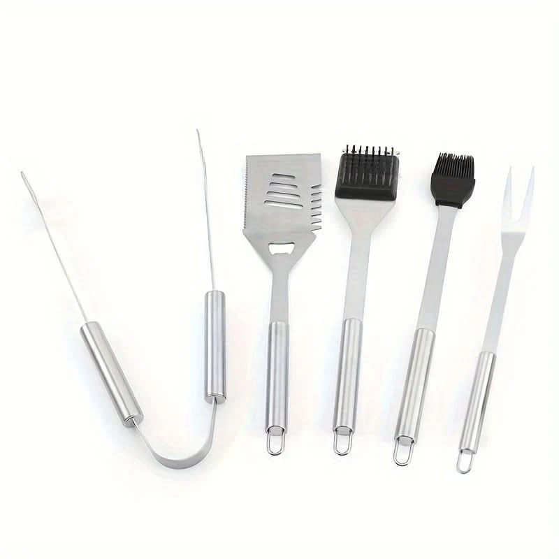 GRILLMASTER – Stainless Steel BBQ Tool Set with Carry Case - Imagen 8
