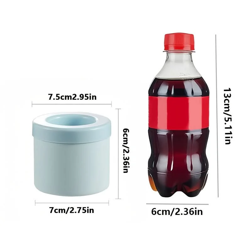 ICEVAULT – Silicone Ice Cube Maker Bucket Mold - Imagen 8
