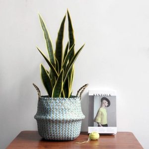 NATURWEAVE – Wicker Storage Basket Boho Organizer