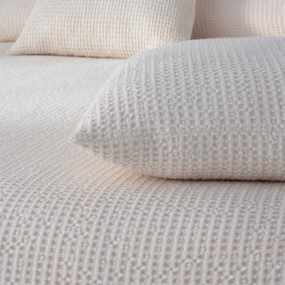 Colcha Bouti AYALA Algodón Jacquard Waffle - Imagen 7