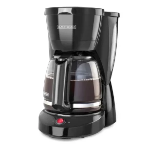 CAFETERA BLACK+DECKER DE VIDRIO-12 TAZAS