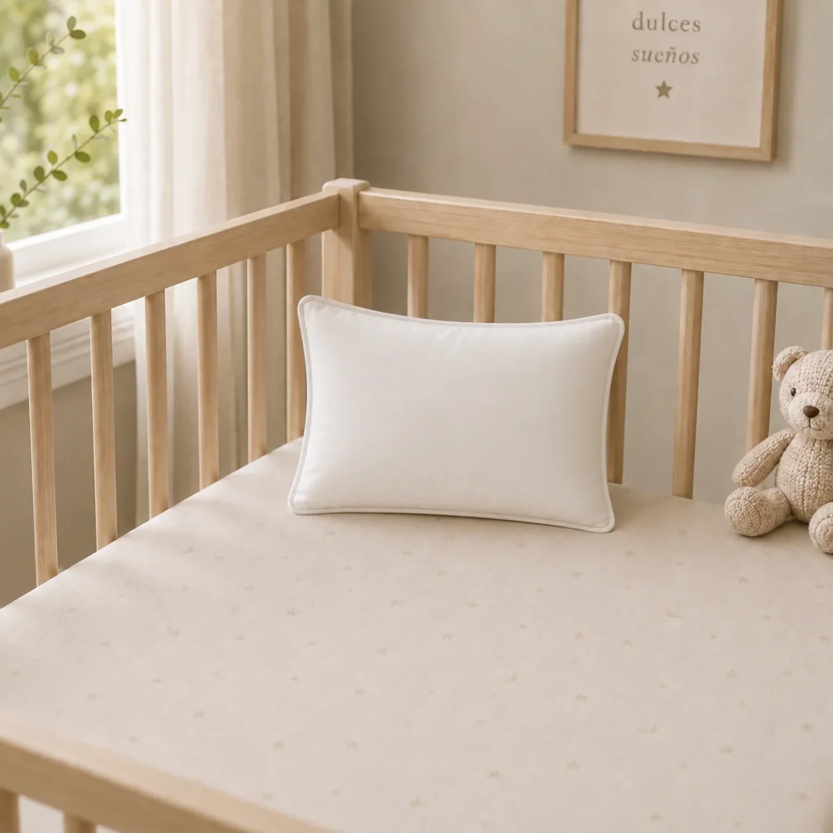 Almohada de Plumas Cuna - Imagen 2