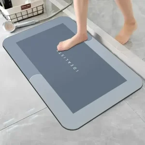 DRYFLOW – Diatomaceous Earth Bath Mat for Fast Drying Comfort